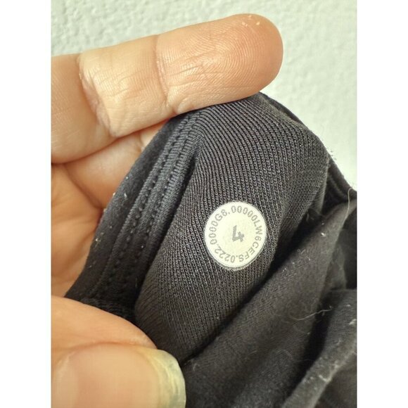 Lululemon Align High Rise Cropped Jogger W/Pockets Black Nulu Yoga Activewear 4 - Picture 10 of 10
